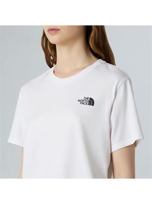 w simple dome cropp slim tee THE NORTH FACE | NF0A87U4FN41